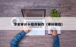 龙海淳安审计小程序制作（审计微信）